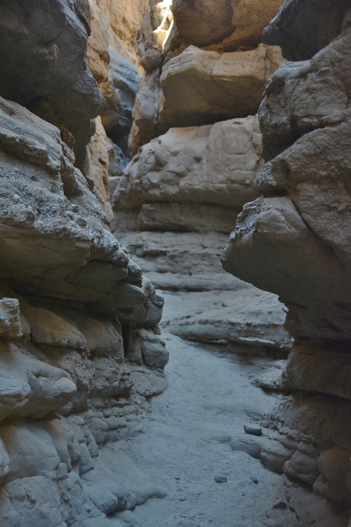 inside the slot canyon